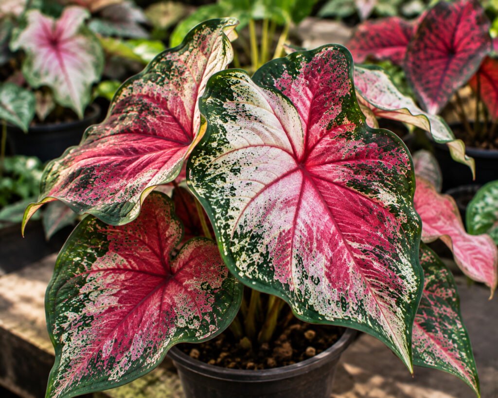 Caladium a collector plant