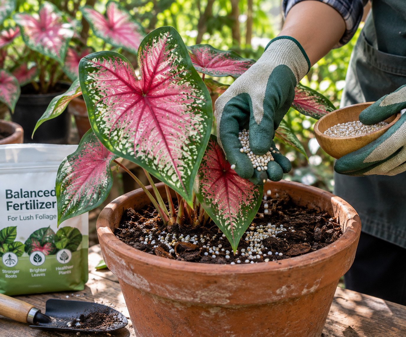 best fertilizer for caladiums